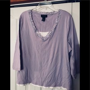 Jones and New York Signature woman’s 3X top